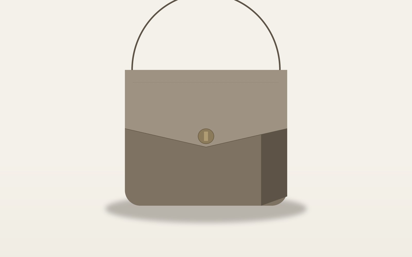 Placeholder icon for the Aria shoulder bag, pending final product photography.